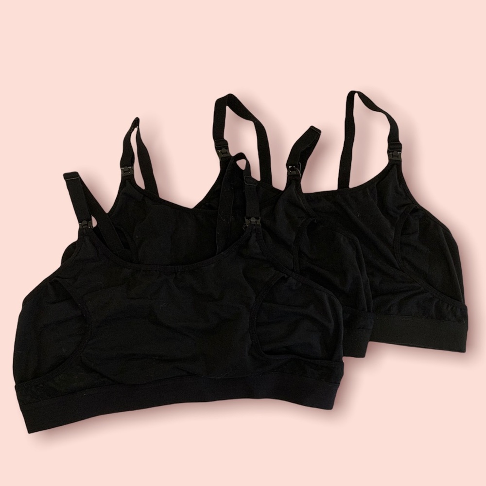 Momcozy 2 in 1 Nursing and Pumping Bra (3 bra bundle)